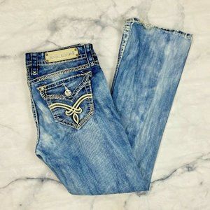 Rock Revival "Elaina - Easy Boot" Acid Wash Jeans